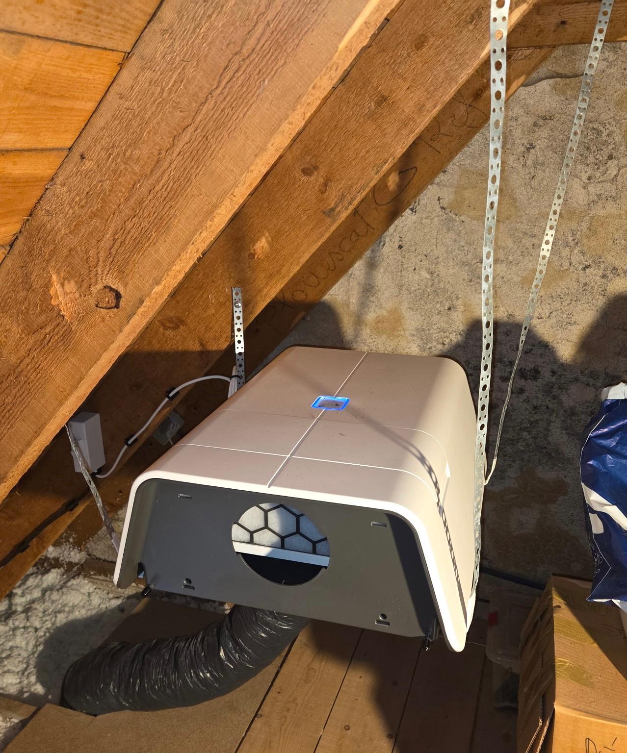 Installation de ventilation